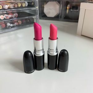 2 MAC Cosmetic Lipsticks